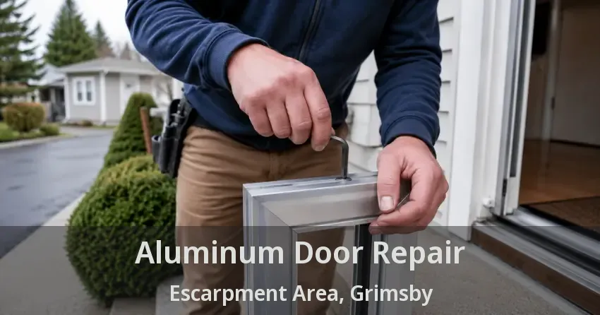 Aluminum Door Repair Escarpment Area, Grimsby - ON