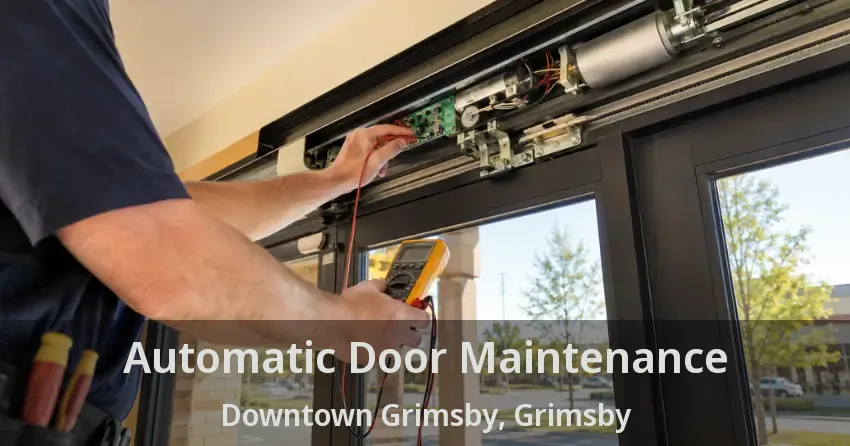 Automatic Door Maintenance Downtown Grimsby, Grimsby - ON