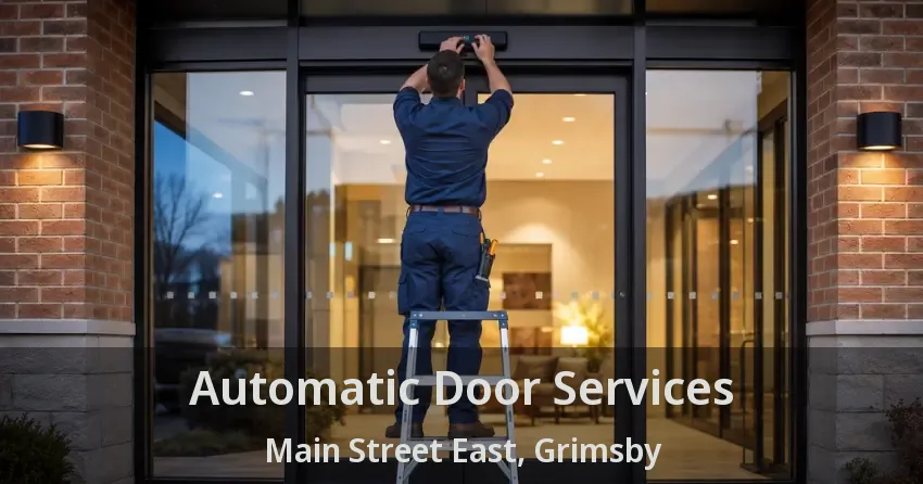 Automatic Door Services Main Street East, Grimsby - ON