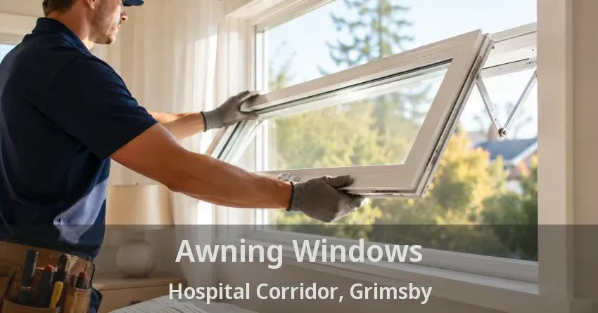 Awning Windows Hospital Corridor, Grimsby - ON