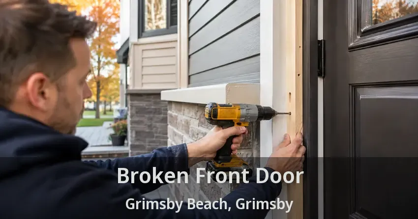 Broken Front Door Grimsby Beach, Grimsby - ON