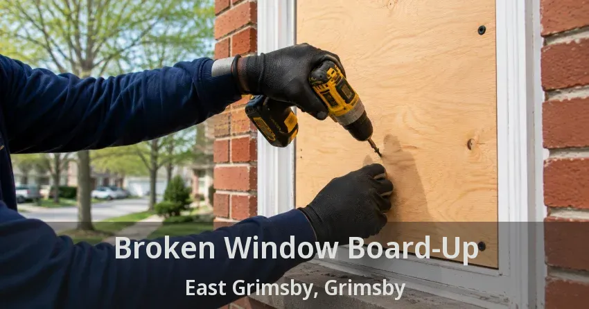 Broken Window Board-Up East Grimsby, Grimsby - ON