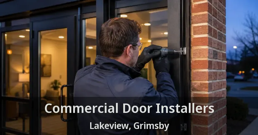 Commercial Door Installers Lakeview, Grimsby - ON