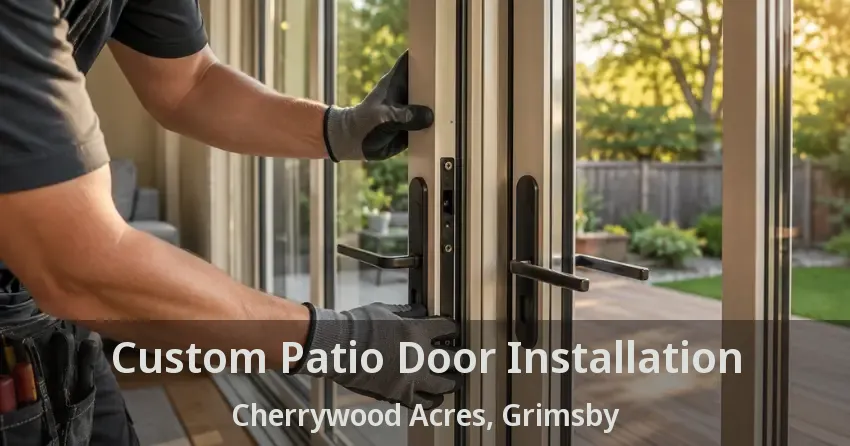 Custom Patio Door Installation Cherrywood Acres, Grimsby - ON