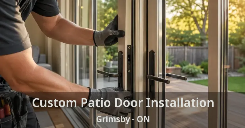 Custom Patio Door Installation Grimsby - ON