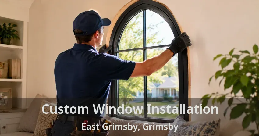 Custom Window Installation East Grimsby, Grimsby - ON