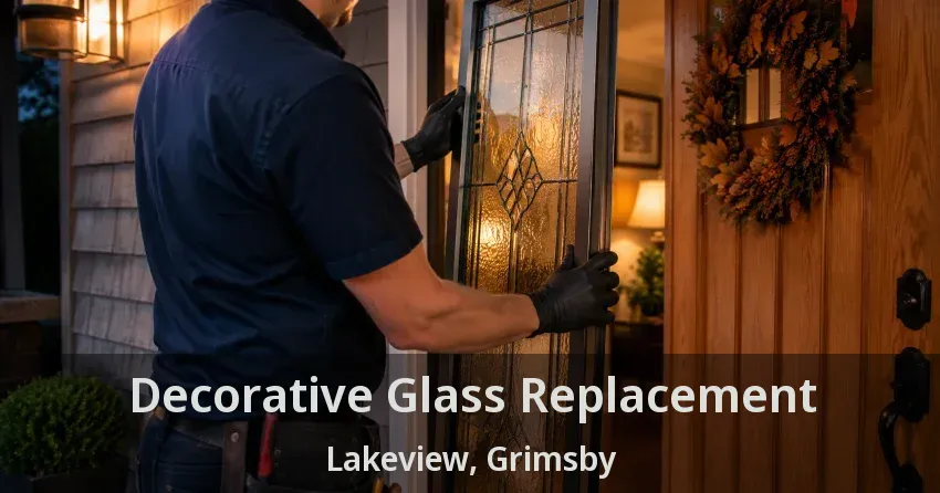 Decorative Glass Replacement Lakeview, Grimsby - ON