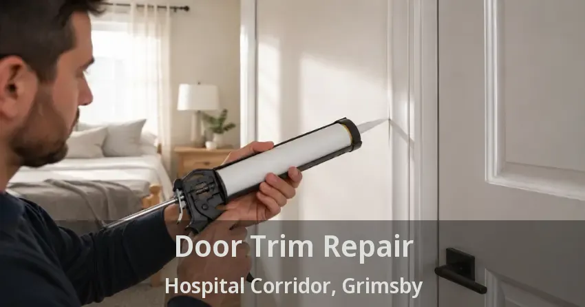 Door Trim Repair Hospital Corridor, Grimsby - ON