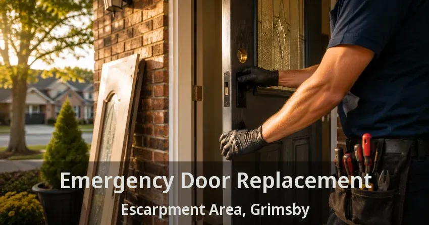 Emergency Door Replacement Escarpment Area, Grimsby - ON