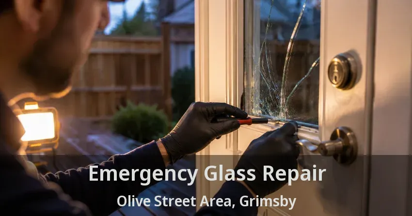 Emergency Glass Repair Olive Street Area, Grimsby - ON