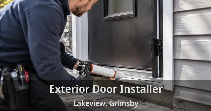 Exterior Door Installer Lakeview, Grimsby - ON