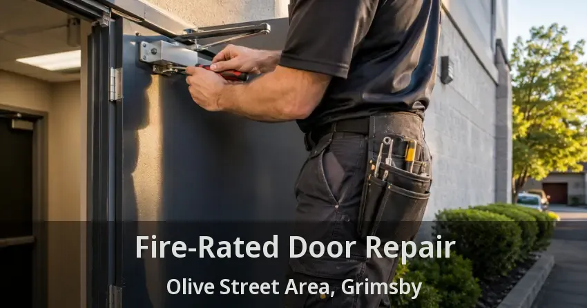 Fire-Rated Door Repair Olive Street Area, Grimsby - ON
