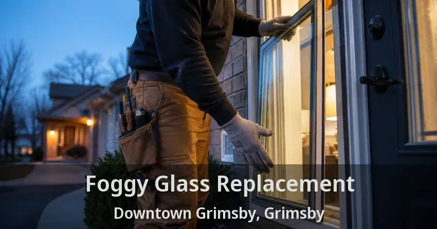 Foggy Glass Replacement Downtown Grimsby, Grimsby - ON