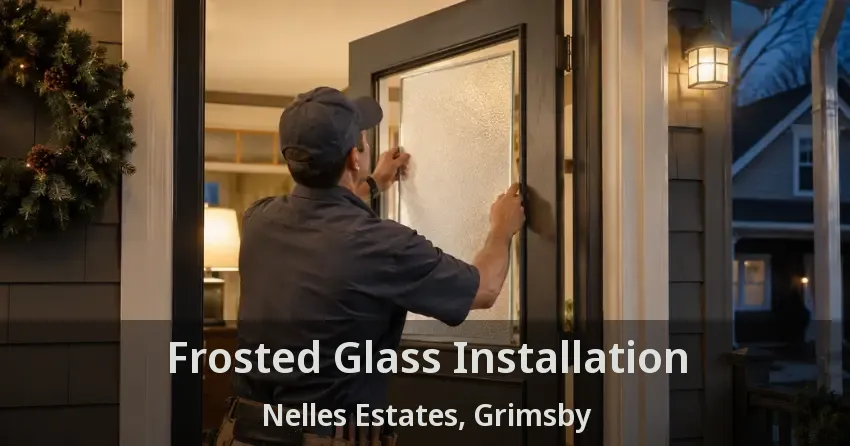 Frosted Glass Installation Nelles Estates, Grimsby - ON