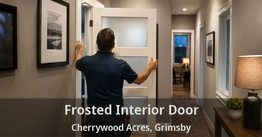 Frosted Interior Door Cherrywood Acres, Grimsby - ON
