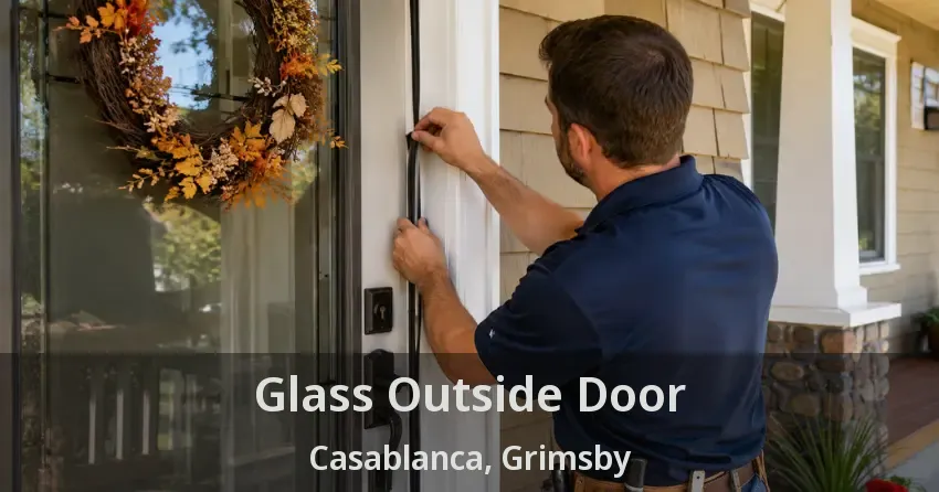 Glass Outside Door Casablanca, Grimsby - ON