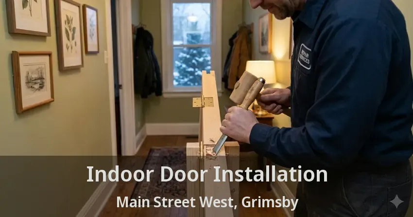 Indoor Door Installation Main Street West, Grimsby - ON