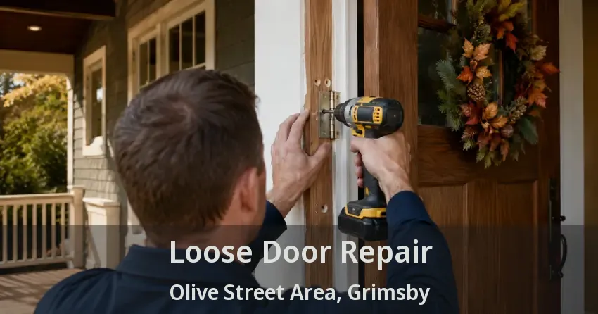 Loose Door Repair Olive Street Area, Grimsby - ON