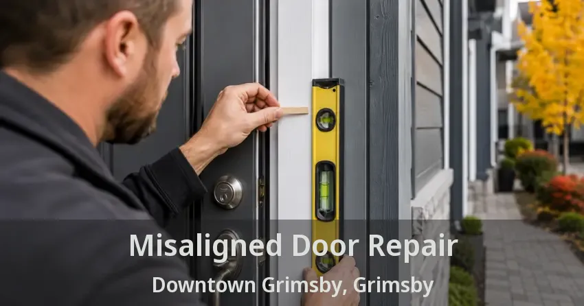 Misaligned Door Repair Downtown Grimsby, Grimsby - ON