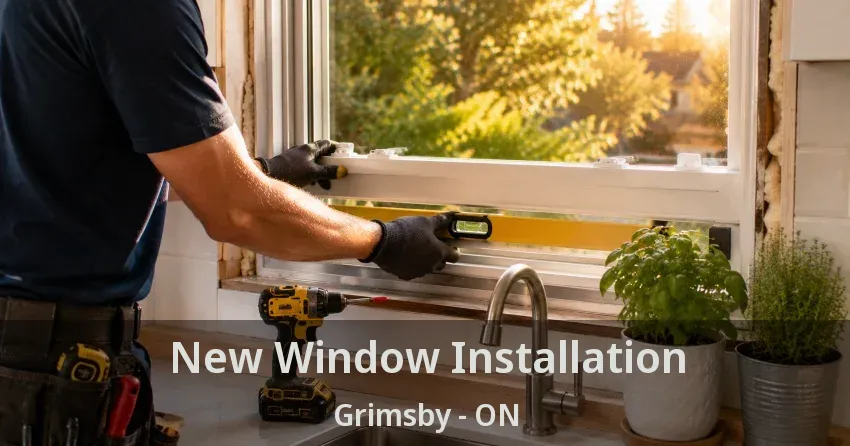 New Window Installation Grimsby - ON