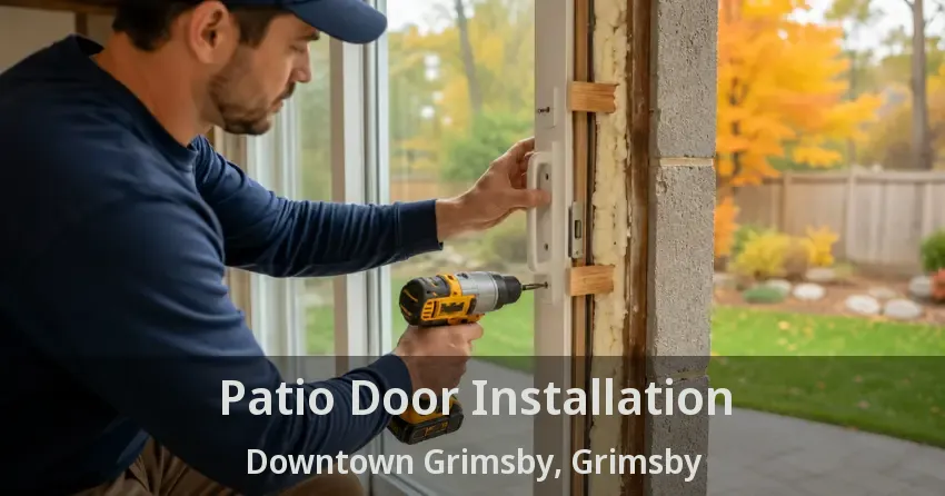 Patio Door Installation Downtown Grimsby, Grimsby - ON