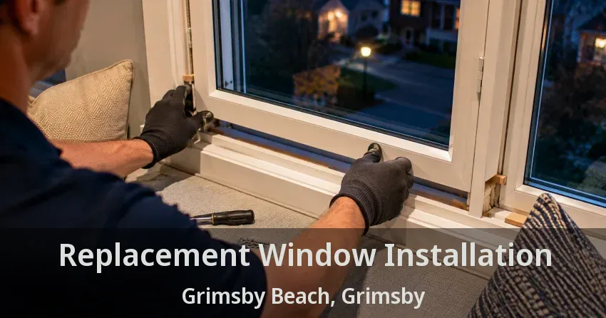 Replacement Window Installation Grimsby Beach, Grimsby - ON