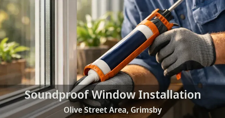 Soundproof Window Installation Olive Street Area, Grimsby - ON