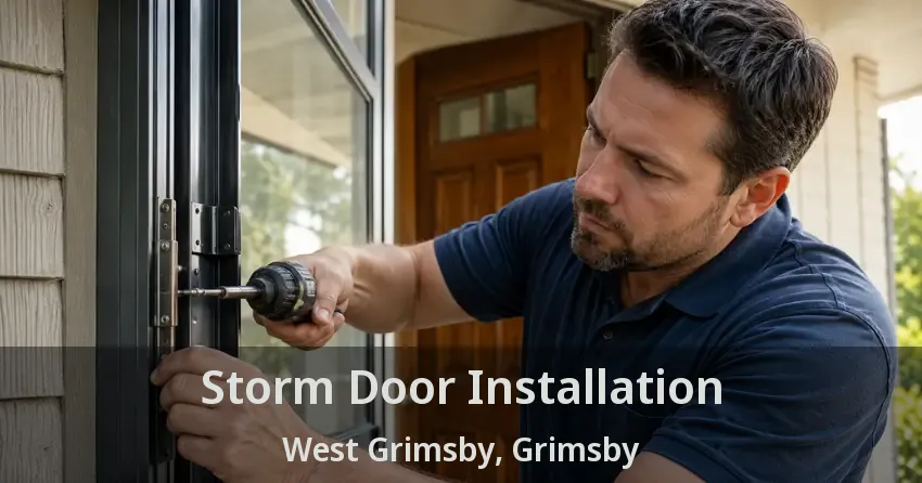 Storm Door Installation West Grimsby, Grimsby - ON