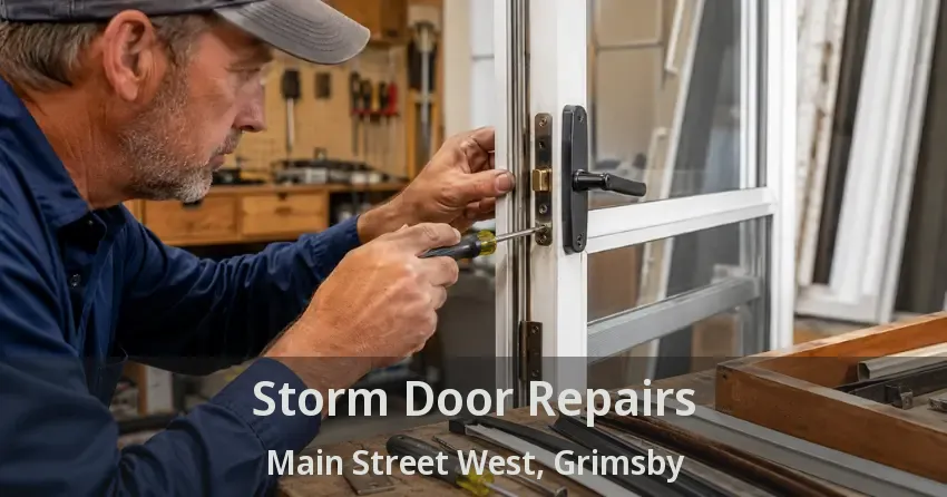 Storm Door Repairs Main Street West, Grimsby - ON