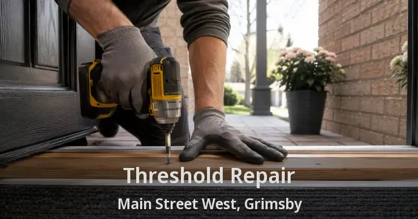 Threshold Repair Main Street West, Grimsby - ON
