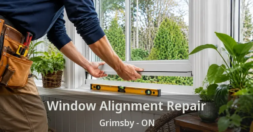 Window Alignment Repair Grimsby - ON