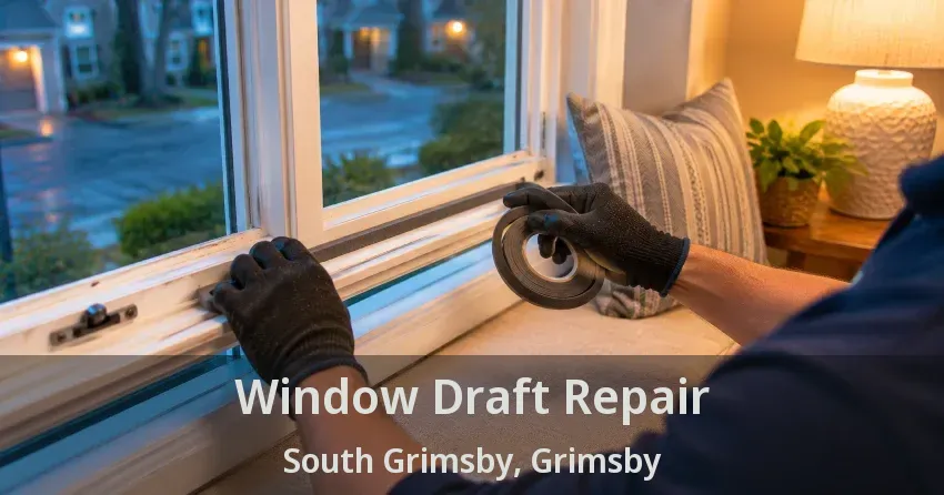 Window Draft Repair South Grimsby, Grimsby - ON