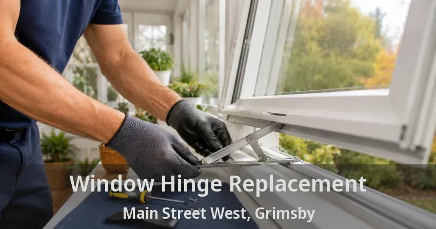Window Hinge Replacement Main Street West, Grimsby - ON
