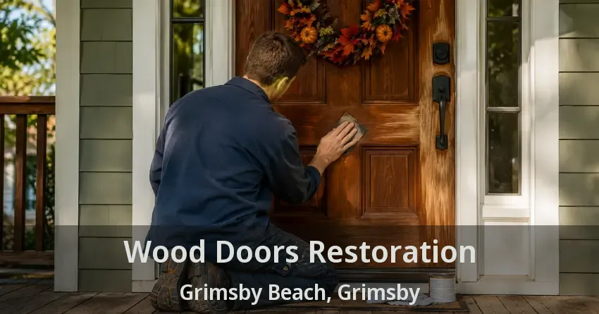 Wood Doors Restoration Grimsby Beach, Grimsby - ON